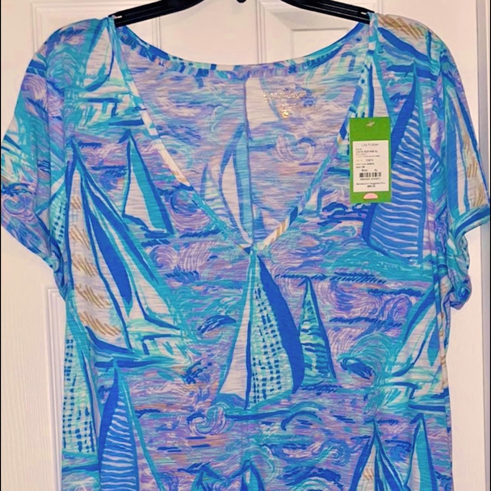 SOLD. LILLY PULITZER💙 XL 💜NWT 👛JESSICA DRESS